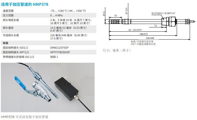 防爆溫濕度傳感器